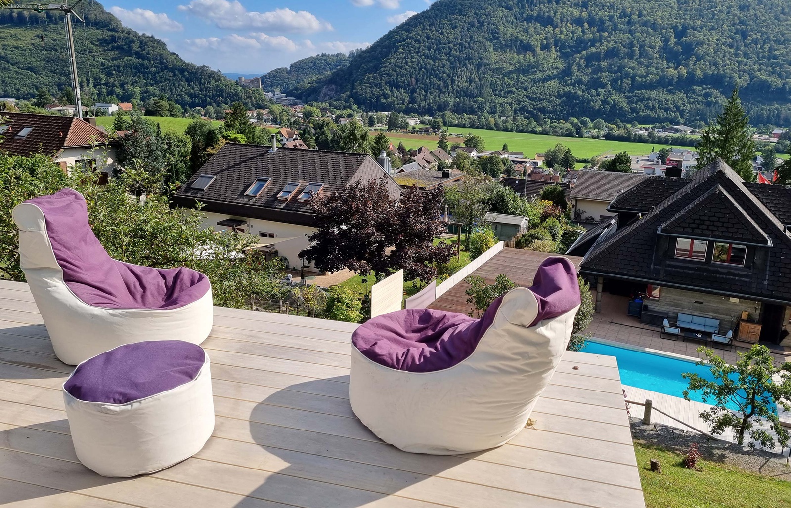 Neugestaltung Garten an Hanglage