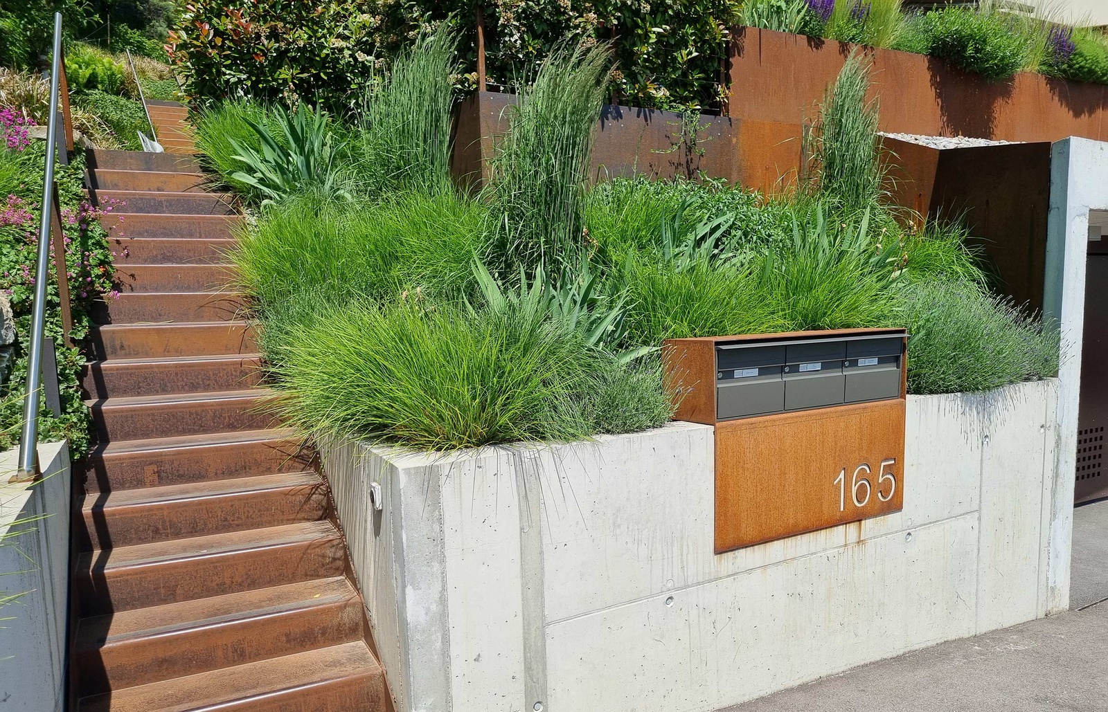 Planung und Realisierung Garten an Hanglage