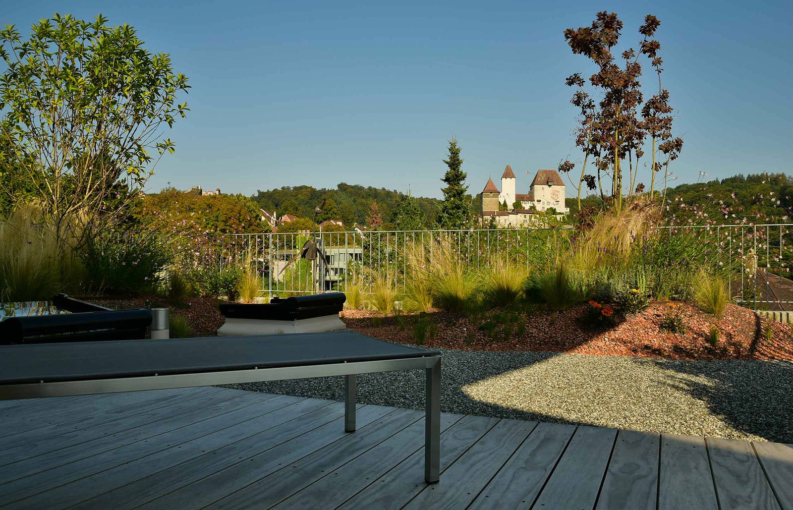 Planung und Realiserung Attikaterrasse