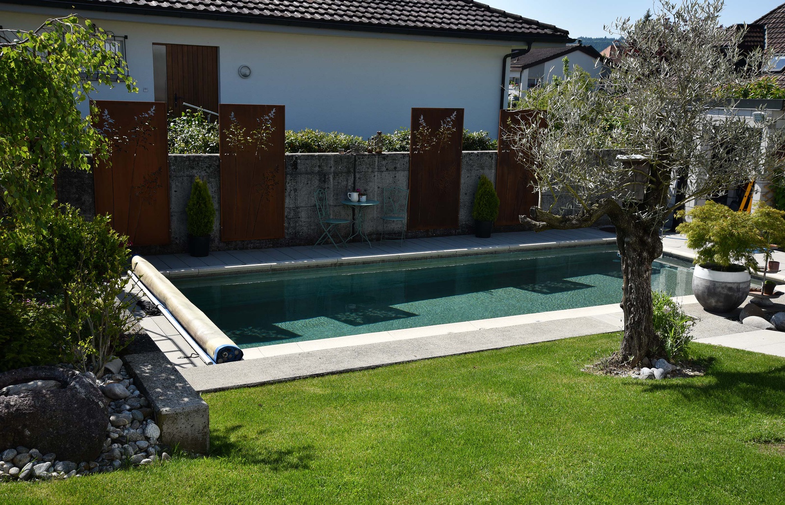 Planung und Realisierung Garten mit Pool