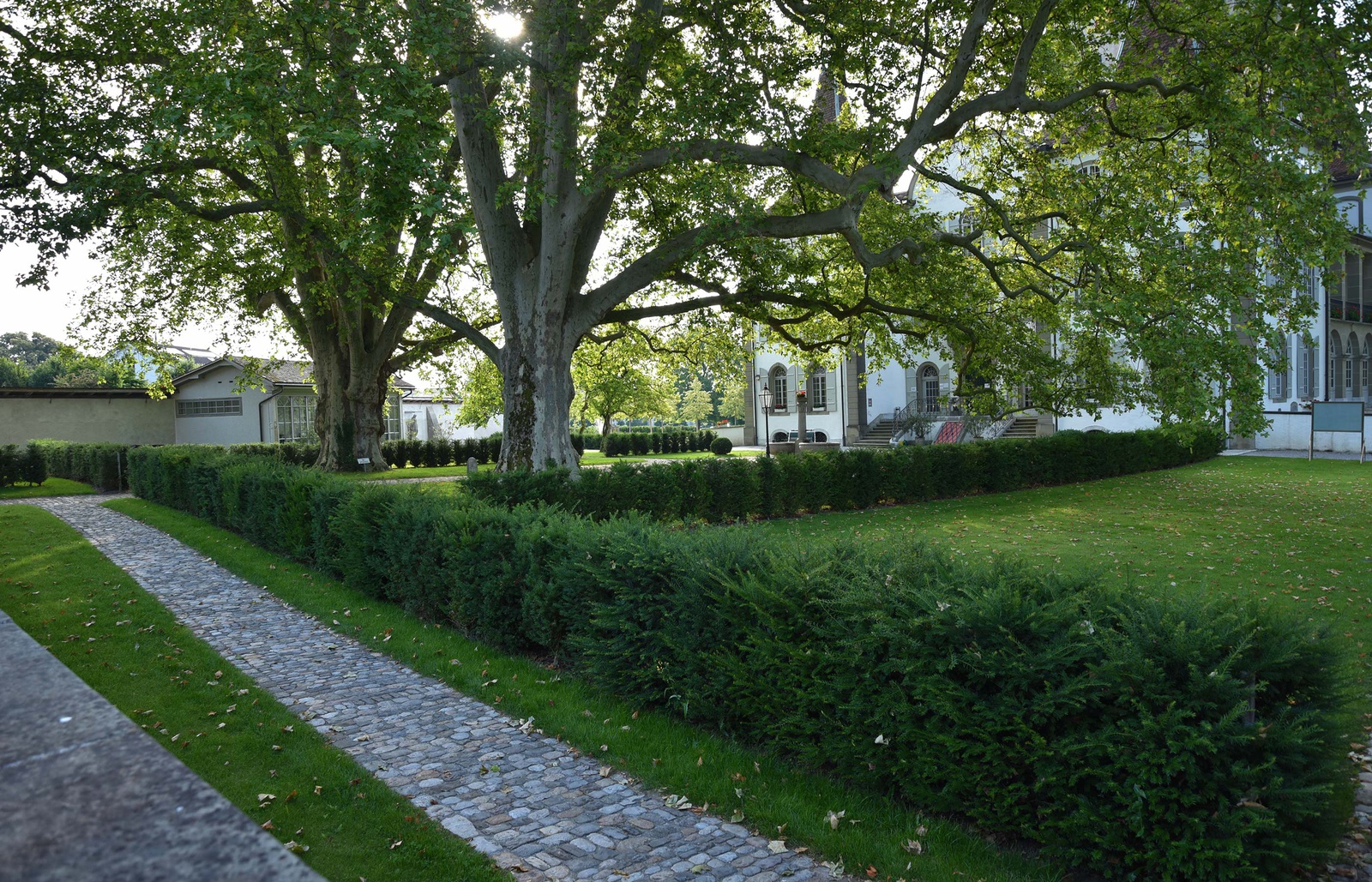 Sanierung und Gartenunterhalt Schlosspark Jegenstorf